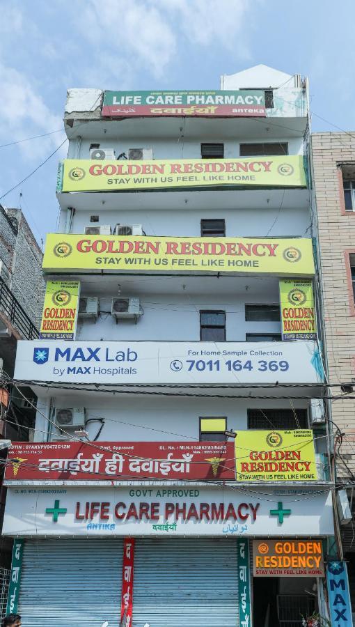 Golden Residency Otel Yeni Delhi Dış mekan fotoğraf